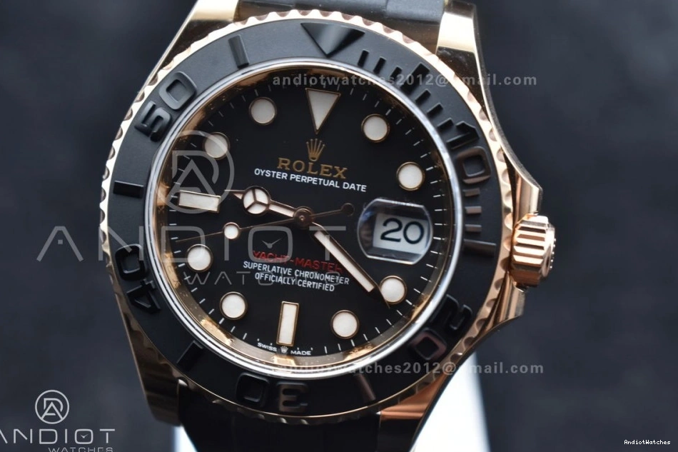 126655 ARF 1:1 WrinkleFree on Best Oysterflex 1203 Strap VR3235 (Gain Edition Yacht-Master Weight) 0319